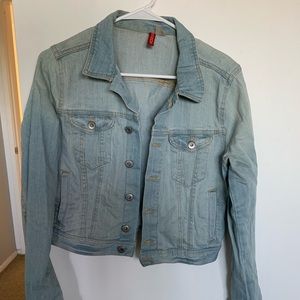 H&M cropped denim jacket
